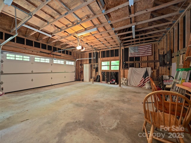 1396 W Christy Trl, Sapphire, NC 28774 - garage featuring a garage door opener