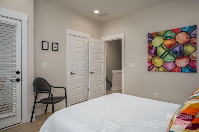 2011 Hamorton Pl, Charlotte, NC 28205 - bedroom with baseboards and recessed lighting