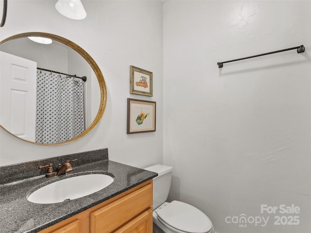 15 Carl Roberts Rd, Alexander, NC 28701 - bathroom with vanity and toilet