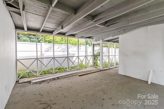 310 S Spencer Ave, Spencer, NC 28159 - view of unfurnished sunroom
