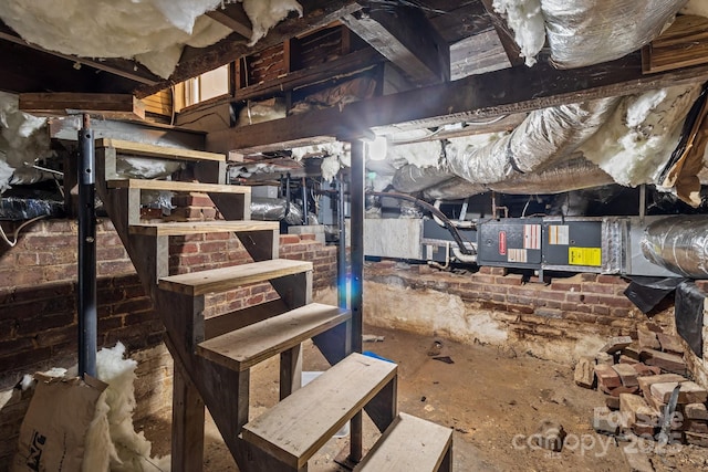 310 S Spencer Ave, Spencer, NC 28159 - view of unfinished below grade area