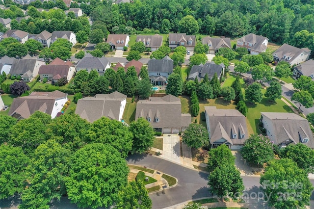 8725 Soaring Eagle Ln, Waxhaw, NC 28173 - aerial perspective of suburban area