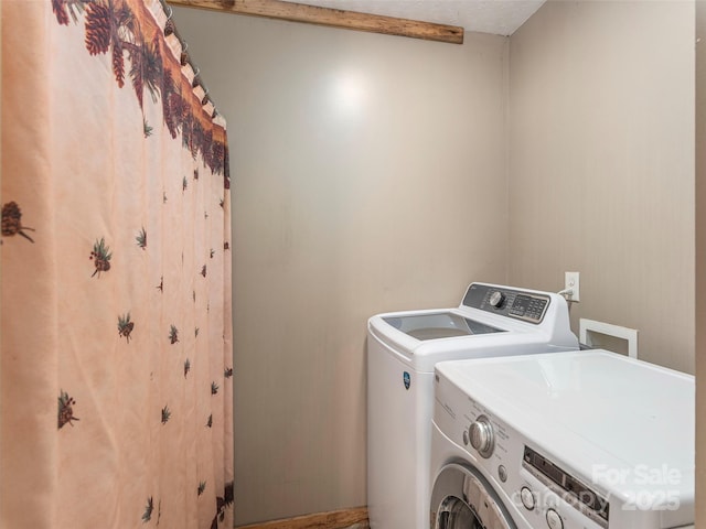 292 Cook Rd, Canton, NC 28716 - laundry area with washer and clothes dryer