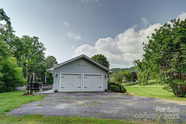 98 Driftwood Ln Unit 7, Mills River, NC 28759 - view of detached garage