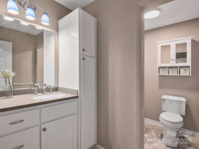 181 Junaluska Oaks Dr, Waynesville, NC 28786 - half bath with marble look tiles and vanity