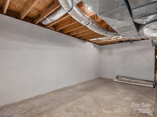 181 Junaluska Oaks Dr, Waynesville, NC 28786 - view of unfinished below grade area
