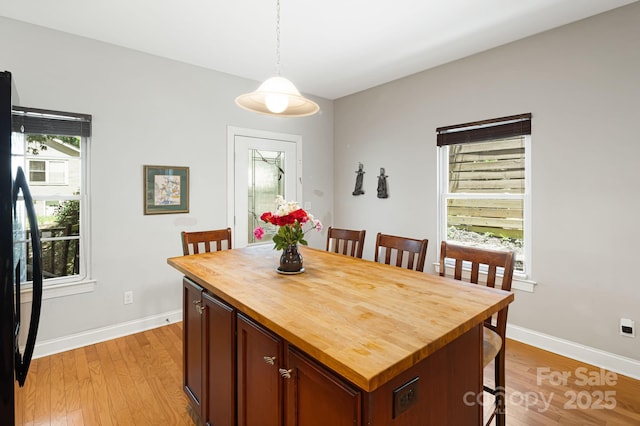28 Richie St, Asheville, NC 28801 - dining room featuring light wood finished floors and baseboards
