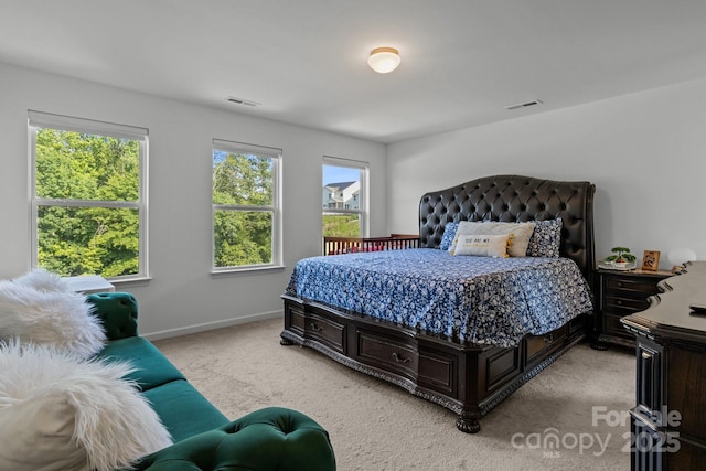 3127 Pinehills Way, Mount Holly, NC 28120 - bedroom with light carpet and baseboards