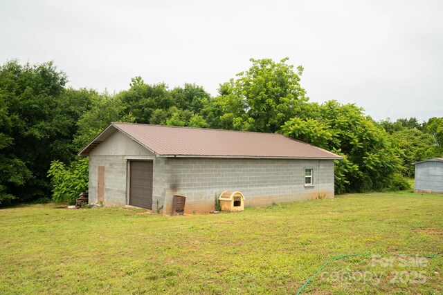 1007 W Cabaniss Rd, Shelby, NC 28150 - view of detached garage