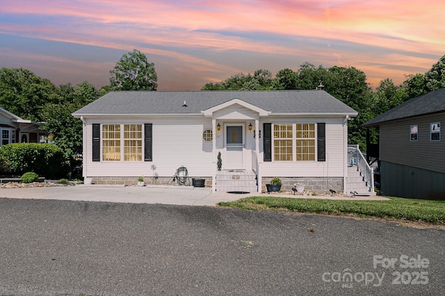 161 Badin Lake Cir, New London, NC 28127 - view of front facade with entry steps