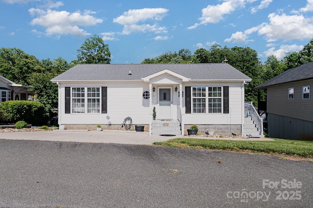 161 Badin Lake Cir, New London, NC 28127 - view of front facade featuring entry steps