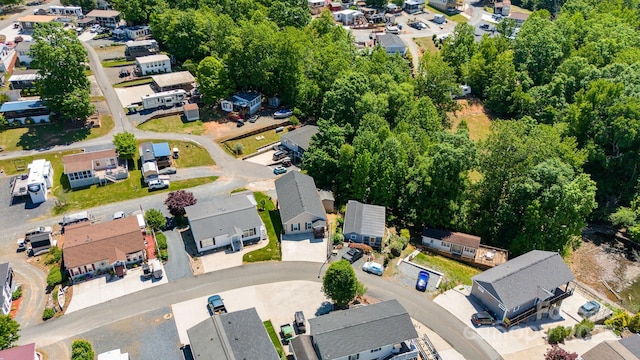 161 Badin Lake Cir, New London, NC 28127 - aerial overview of property's location with nearby suburban area