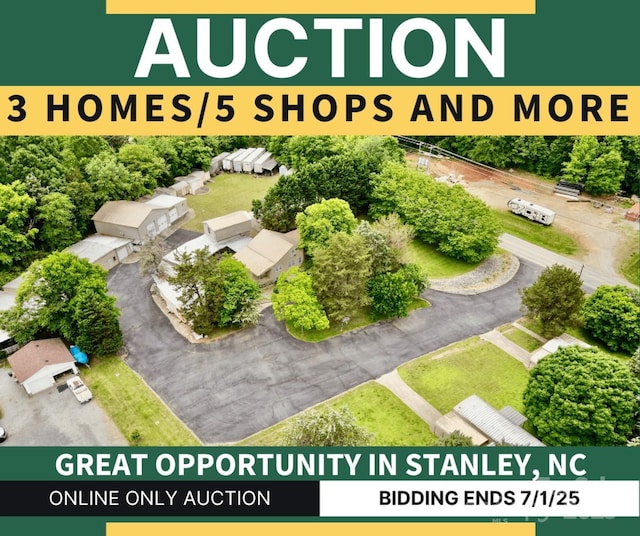 1733 S NC-16 Business Hwy, Stanley, NC 28164 - aerial view
