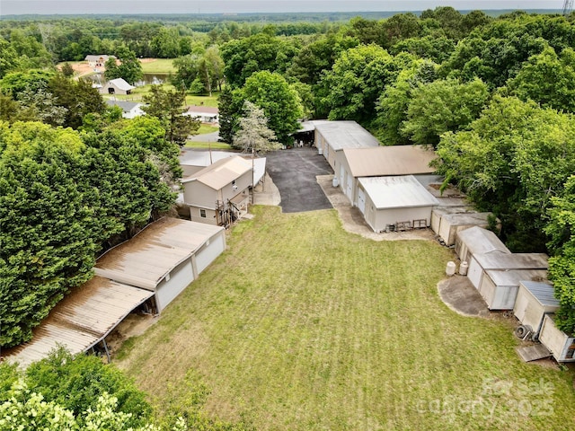 1733 S NC-16 Business Hwy, Stanley, NC 28164 - drone / aerial view of a forest