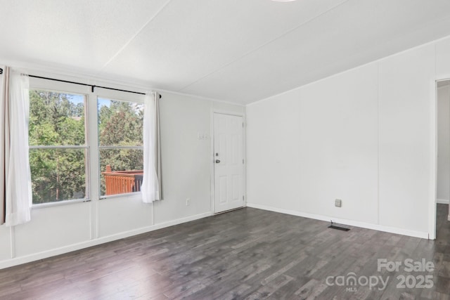 85 Star Flower Rd, Alexander, NC 28701 - empty room featuring wood finished floors and baseboards