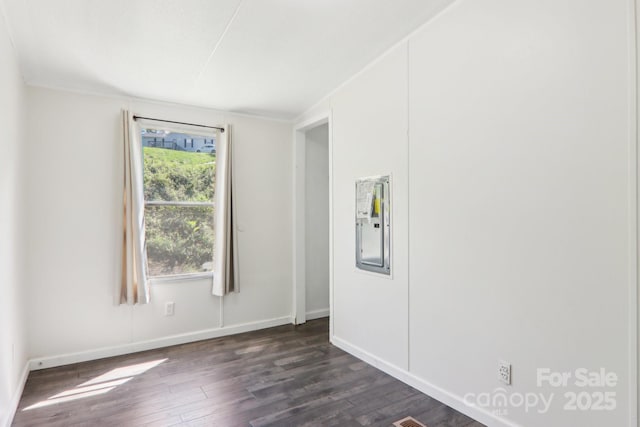 85 Star Flower Rd, Alexander, NC 28701 - empty room with dark wood-style flooring and baseboards