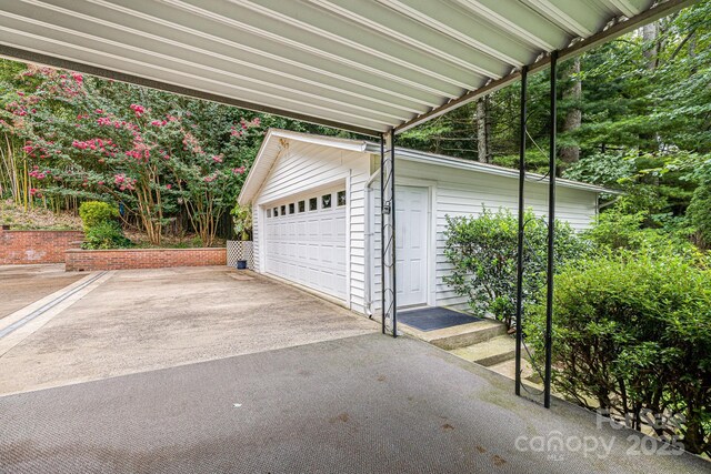 38 Westridge Dr, Asheville, NC 28803 - view of detached garage