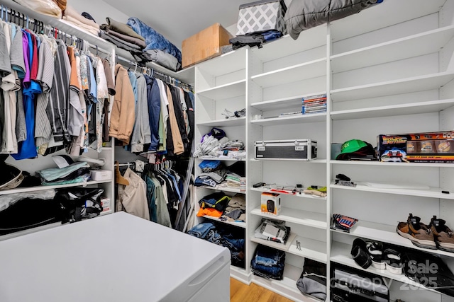 226 Stockwood Ln, Stanley, NC 28164 - spacious closet featuring wood finished floors