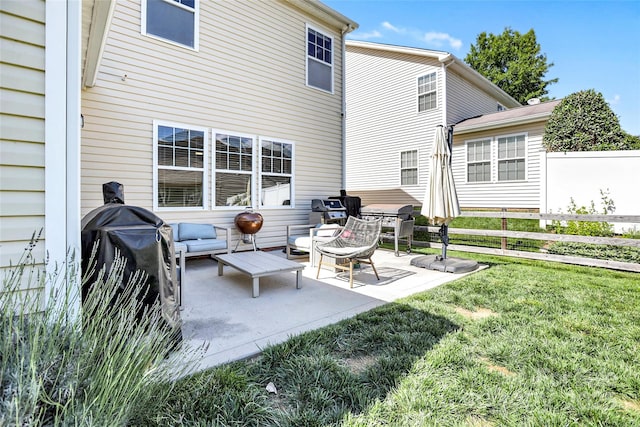2210 Winding River Dr, Charlotte, NC 28214 - rear view of house featuring a patio
