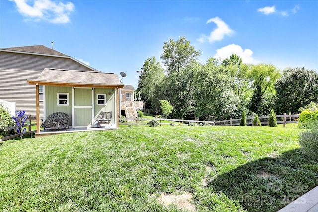 2210 Winding River Dr, Charlotte, NC 28214 - view of yard