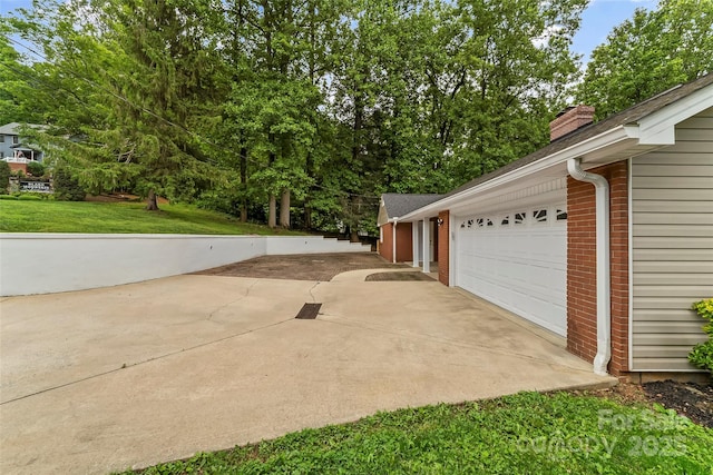 34 Westridge Dr, Asheville, NC 28803 - garage featuring driveway