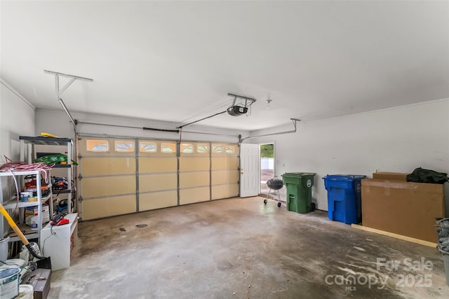 34 Westridge Dr, Asheville, NC 28803 - garage featuring a garage door opener