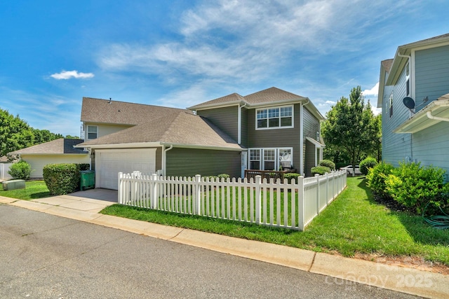 9227 Island Overlook Ct, Cornelius, NC 28031 - traditional home with a garage, driveway, and a shingled roof