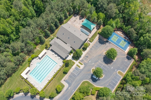 1211 Gold Rush Ct, Fort Mill, SC 29708 - aerial view of a pool