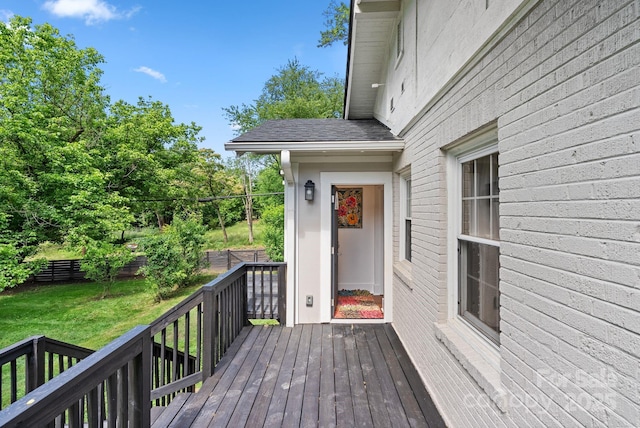 140 Pennsylvania Ave, Asheville, NC 28806 - view of wooden terrace