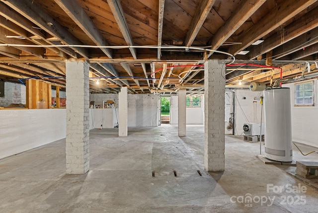 140 Pennsylvania Ave, Asheville, NC 28806 - below grade area featuring gas water heater