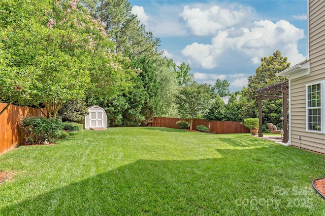 8115 Wilburn Ct, Charlotte, NC 28277 - view of yard featuring a pergola