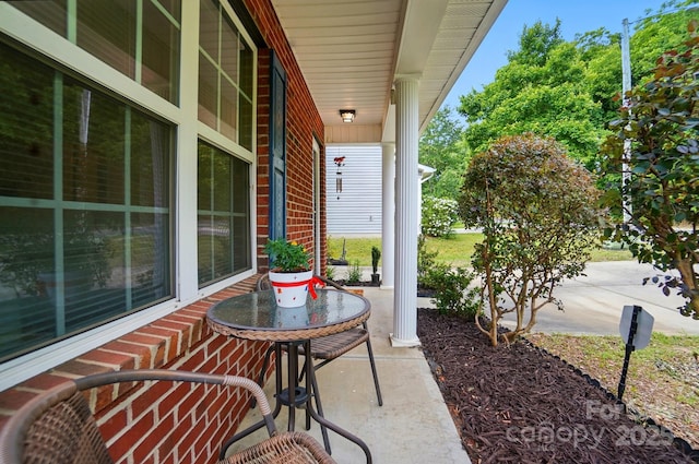 2234 Dion Ave, Charlotte, NC 28212 - view of covered porch