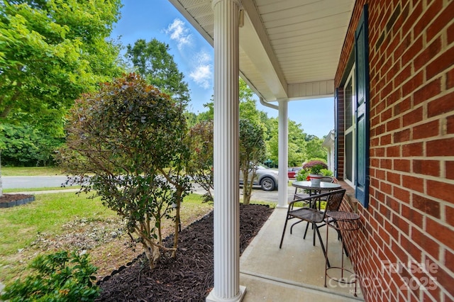 2234 Dion Ave, Charlotte, NC 28212 - view of covered porch