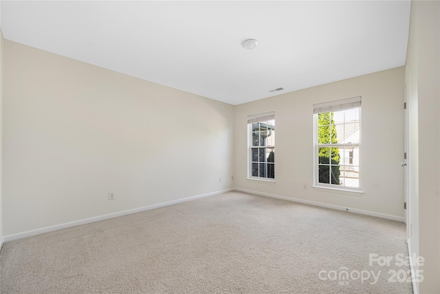 6416 Union Station Ct, Charlotte, NC 28210 - carpeted spare room featuring baseboards