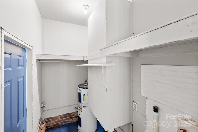 1812 Alpine Dr, Kings Mountain, NC 28086 - washroom featuring water heater