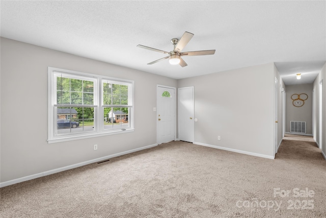 1812 Alpine Dr, Kings Mountain, NC 28086 - empty room featuring carpet flooring and a ceiling fan