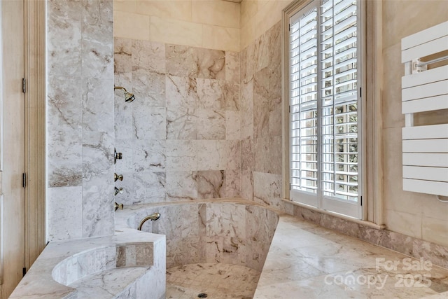 1100 Glen Oaks Dr, Hamptonville, NC 27020 - full bathroom featuring a shower