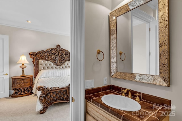 1100 Glen Oaks Dr, Hamptonville, NC 27020 - bathroom featuring vanity
