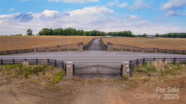 1100 Glen Oaks Dr, Hamptonville, NC 27020 - view of community featuring a view of rural / pastoral area and a gate