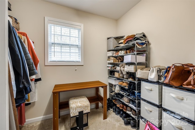 1206 Craig Ave, Lancaster, SC 29720 - walk in closet featuring carpet flooring