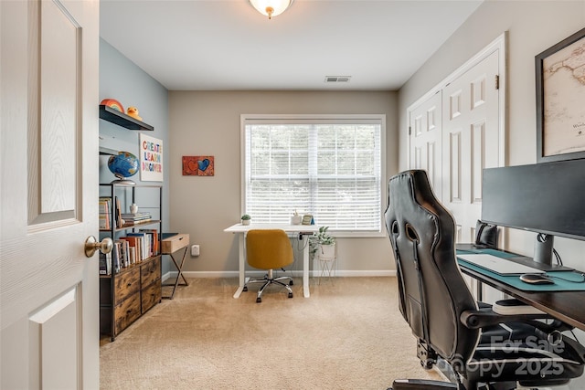 1206 Craig Ave, Lancaster, SC 29720 - carpeted office featuring baseboards