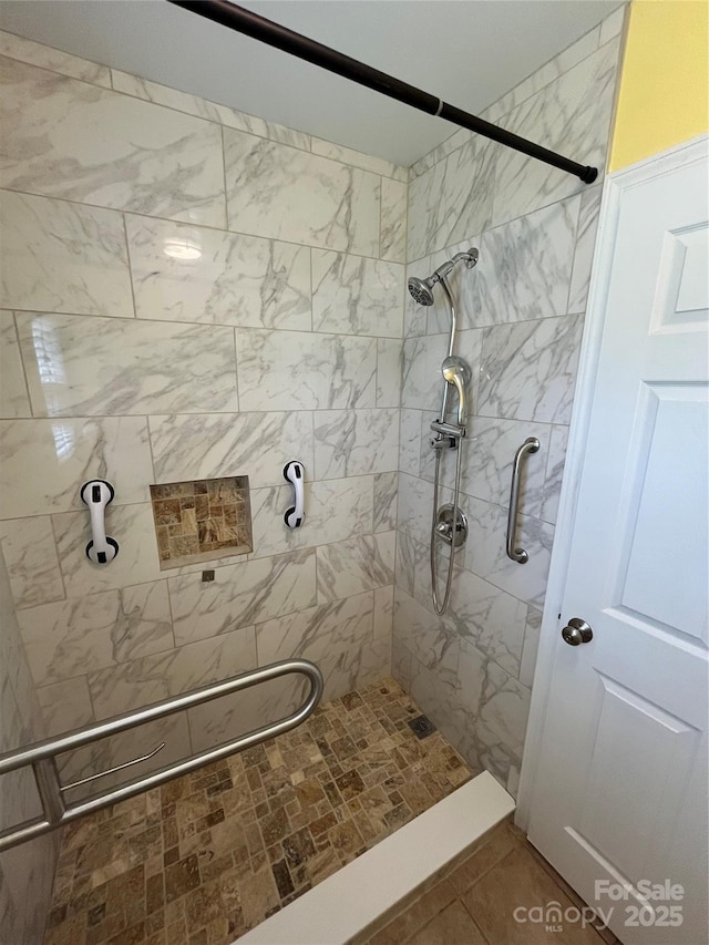 8720 Lee St, Mount Pleasant, NC 28124 - bathroom featuring a shower stall