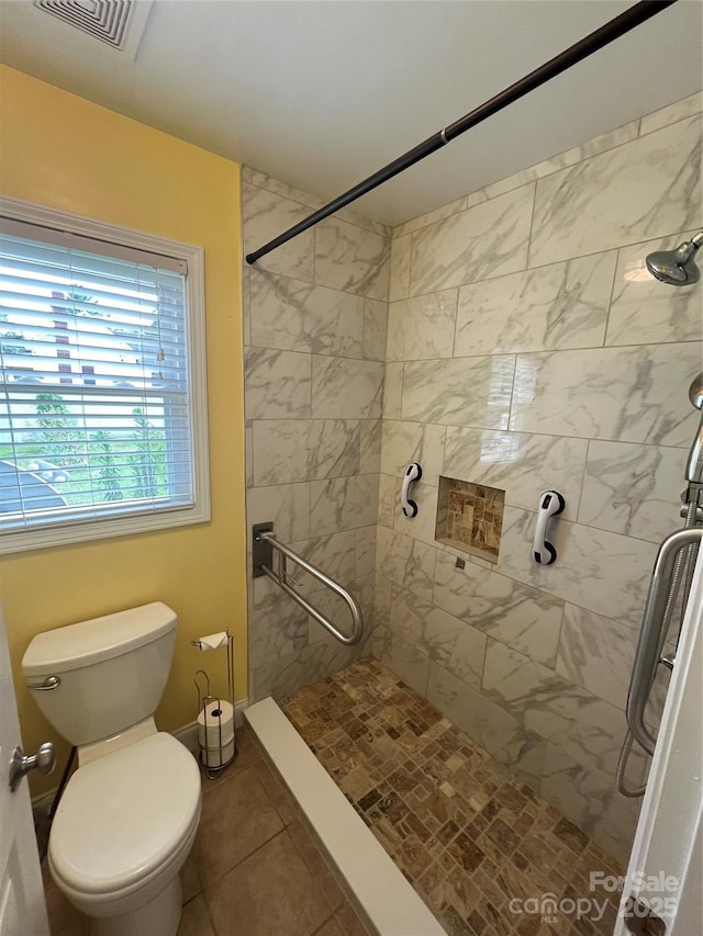 8720 Lee St, Mount Pleasant, NC 28124 - full bathroom with tile patterned flooring and tiled shower