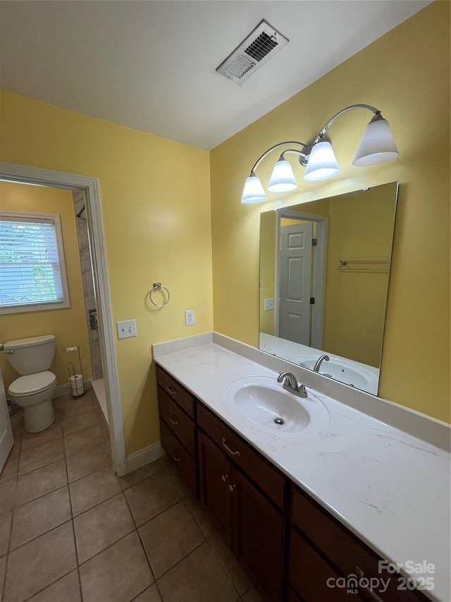 8720 Lee St, Mount Pleasant, NC 28124 - bathroom featuring tile patterned flooring and vanity