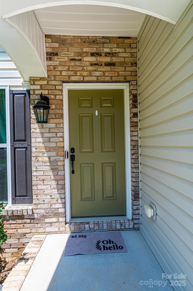 2045 13th St NE Unit 3, Hickory, NC 28601 - property entrance with brick siding