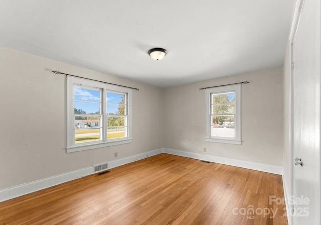 5170 Woodleaf Rd, Salisbury, NC 28147 - unfurnished room with light wood finished floors and baseboards