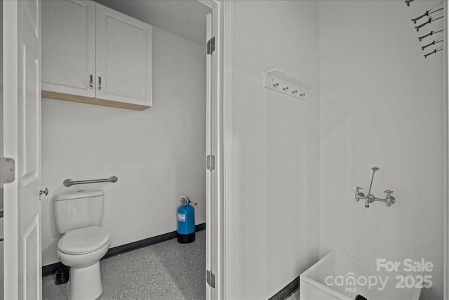650 Mcdowell Rd, Columbus, NC 28722 - bathroom with toilet and baseboards