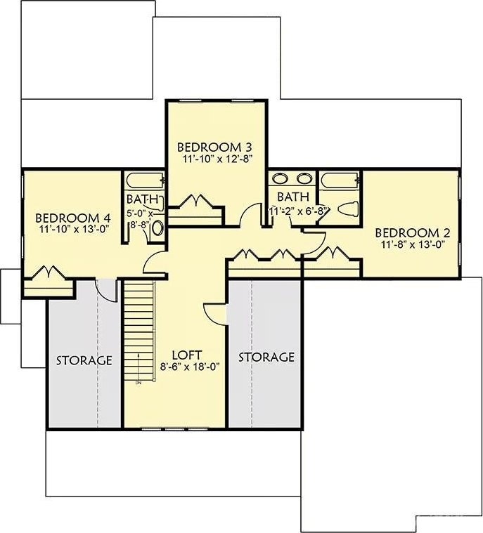 208 Cross Creek Dr, Cherryville, NC 28021 - floor plan / room layout