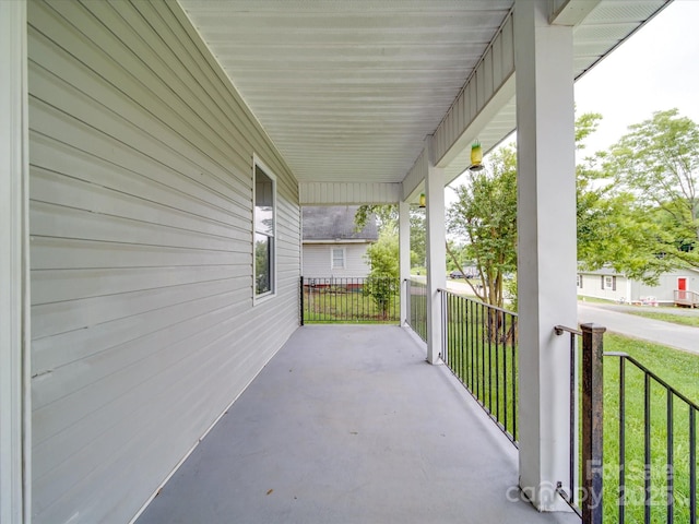 2440 Myers St, Gastonia, NC 28056 - view of covered porch