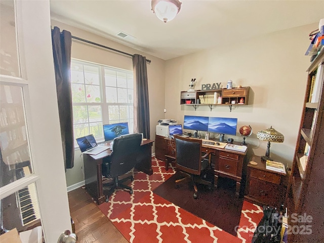 3416 Yarmouth Ln, Gastonia, NC 28056 - office space with dark wood-type flooring